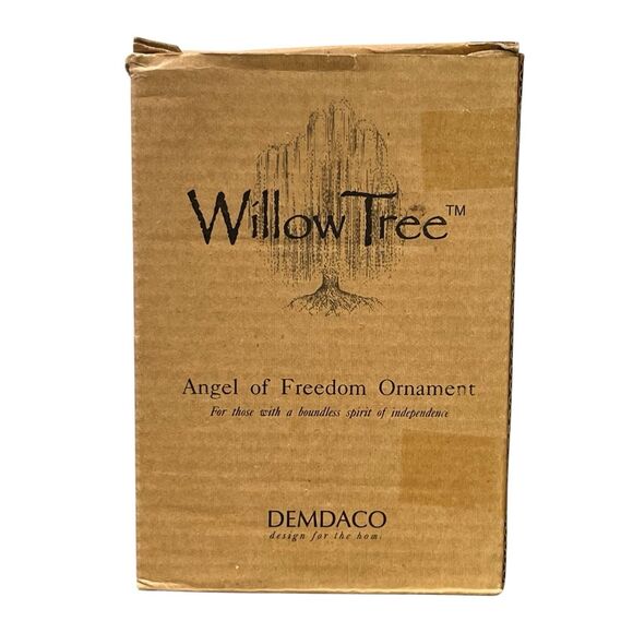 Willow Tree by Demdaco Angel of Freedom Ornament Susan Lordi 5.25" Figurine Vtg - Picture 12 of 16